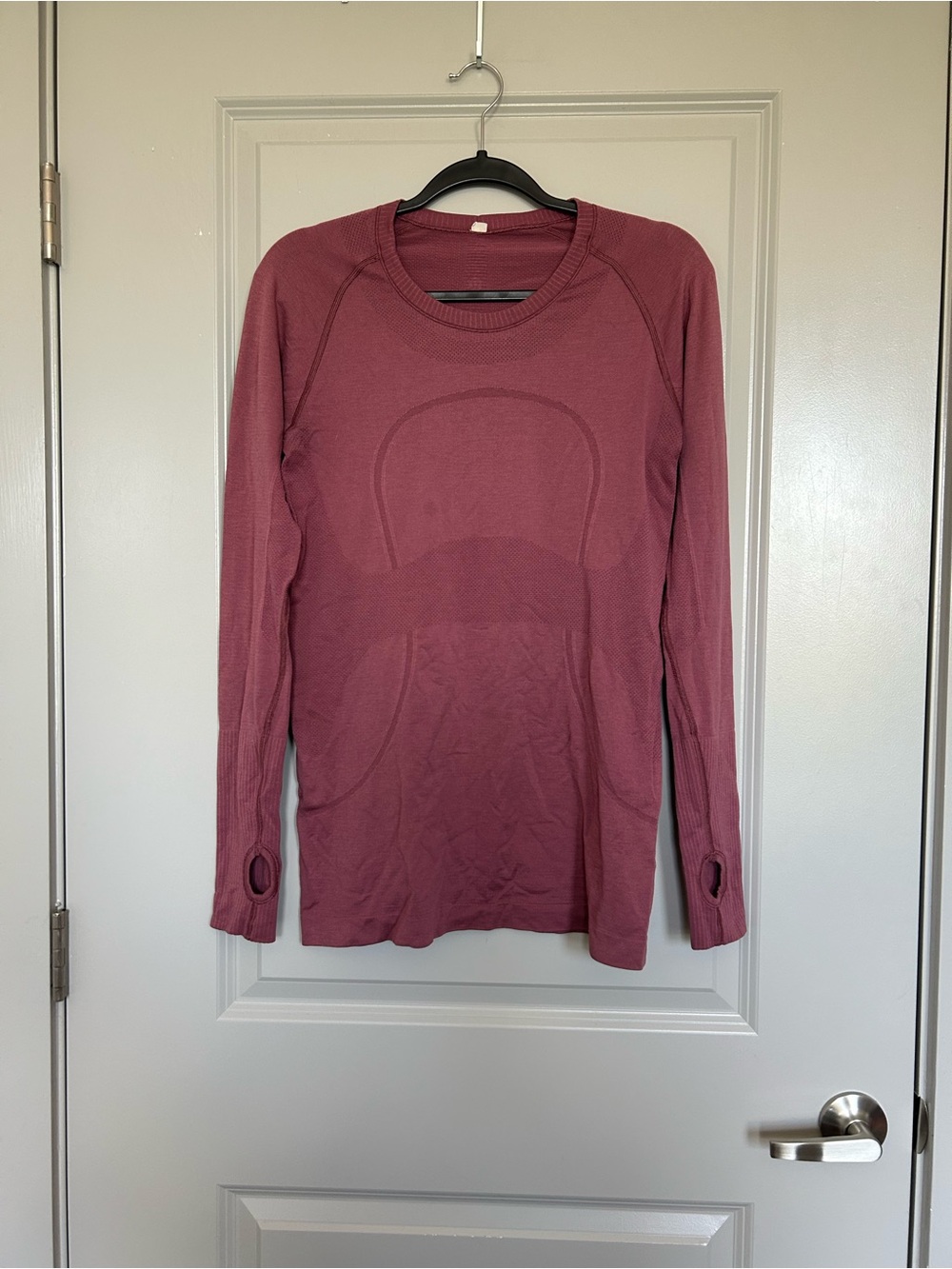 lululemon athletica Long-Sleeve Swiftly Tech Performance Top in Red